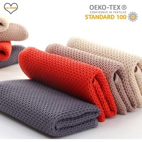 100% Cotton Hand Towels for Adults Plaid Hand Soft Towel Face Care Bathroom Sport Super Absorbent Honeycomb Face Towel 33x72cm