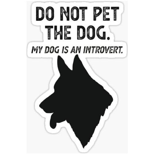 German Shepherd dog Vinyl Decals for Car-window Decals Car Stickers Laptop Window Wall-decor Funny