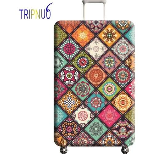 TRIPNUO Suitcase Elastic Protective Cover Luggage Cover Travel Accessories 18 To 32 Inch Travel Trolley Dustproof Suitcase Case