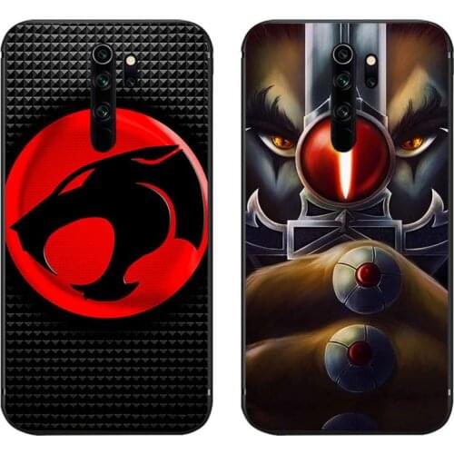YJZFDYRM ThunderCats Luxury Phone Case for Redmi Note 9 8 8T 8A 7 6 6A Go Pro Max Redmi 9 K20