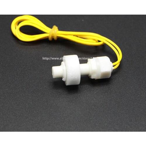 10Pcs/lot M8*25mm 100V Mini Type Poly Propy Water Level Liquid Sensor Float Switch