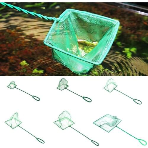 Aquarium Fish Tank Fish Nets Sizes 3" 4" 5" 6" 8" 10" Tropical Coldwater Scoop Choice - 10 inches SMALL BIG FISHES COLD WATER