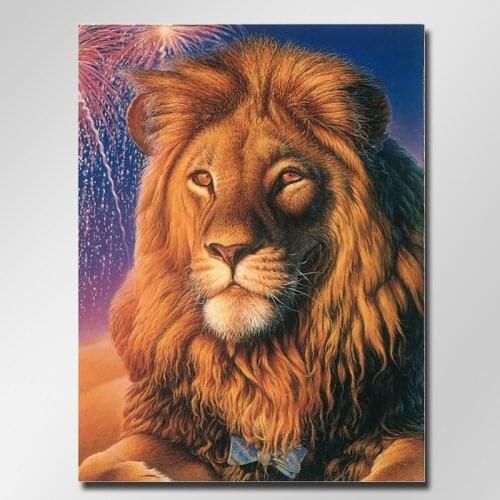 Stitch Diamond embroidery custom diamond painting le roi lion diamond mosaic diamond painting animal home decoration accessories