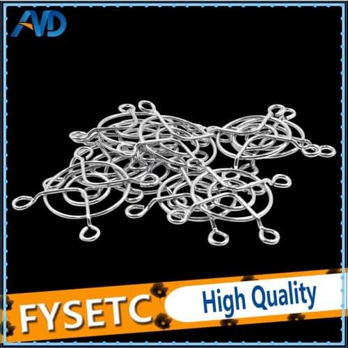 50pcs/lot Cooling Cooler Fan Radiating Protective Cover Net Filter Guard 4cm 40mm For 3D Printer Parts Makerbot Accessories