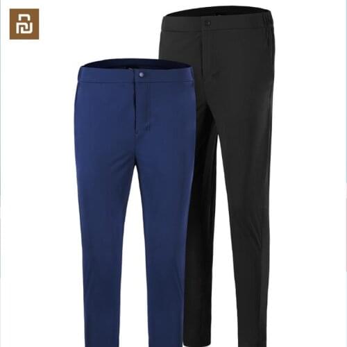 Youpin youpin Mens commuter quick-drying trousers summer lightweight texture moisture absorption high elastic reflective