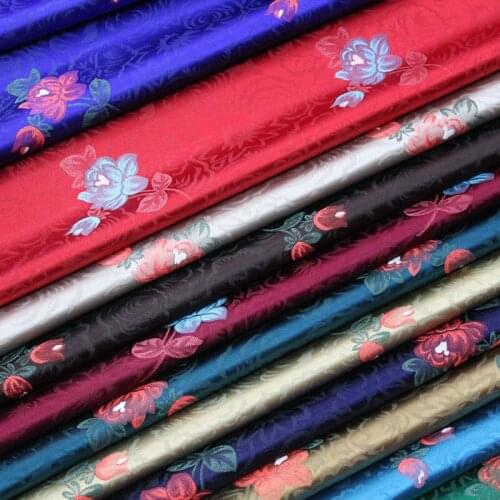New Fashion Jacquard fabric for Apparel Costume Upholstery Furnishing Curtain Clothing Material BY meter