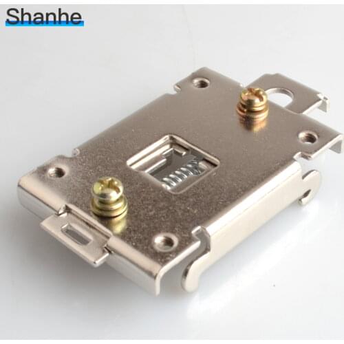 Single phase SSR 35MM DIN rail fixed solid state relay clip clamp
