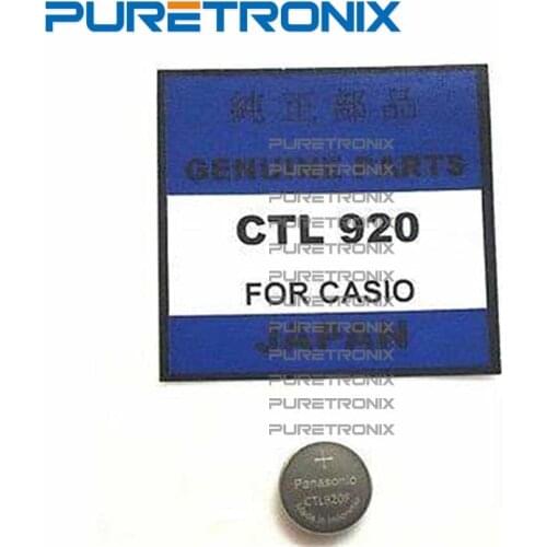 Genuine Parts CTL920 CTL920F NEW Watch Solar Rechargeable Battery