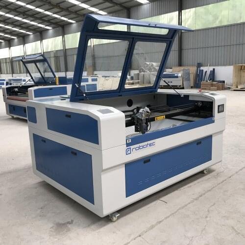 RECI W2 W4 100W 1390 Laser Engraving Cutting Machine With Heavy Bed CO2 Laser Cutter Autofocus CW3000 CW5000 Rotation Axis