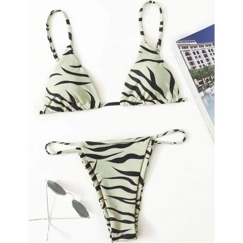 Sexy Micro Bikini 2021 Women Swimsuit Female Swimwear Thong Bikinis Set Swimming for Bathing Suit Womens Maillot De Bain Femme