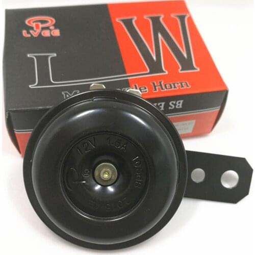 12V Motorcycle Horn Kit Waterproof Electric Horn For Scooter Bike Waterproof Round Loud Horn Speakers Signal For Motorcycle