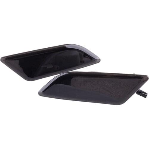 1 Pair Car Smoked Dynamic LED Side Marker Light Fit for Mercedes W204 C250 C300 C350 C63 AMG 2012 2013 2014