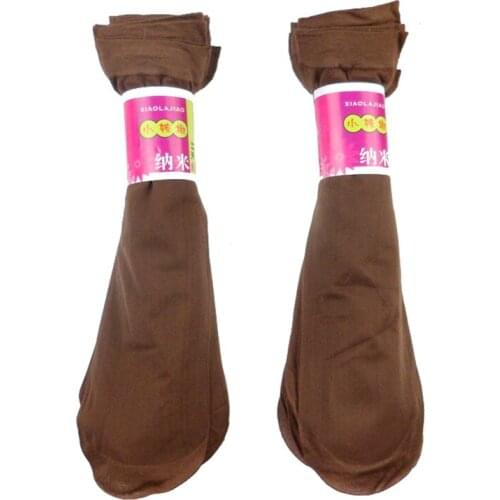 10 Pairs/lot Women Socks Summer Thin Silk Transparent Velvet Ladies Short Sock Fashion Solid Color Breathable Female Sock Meias