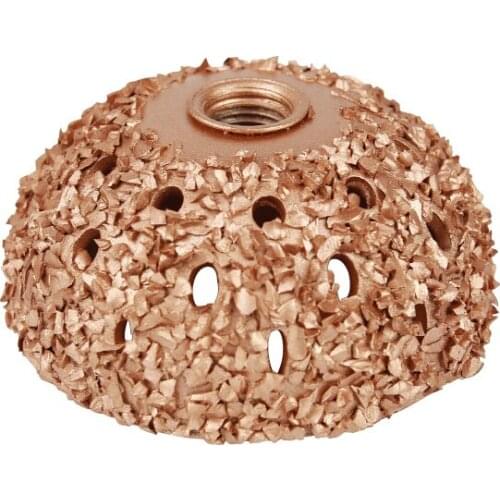 18 grit grinding disc for low speed air die grinder diameter 54mm, screw 3/8 inch