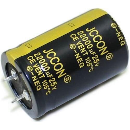 25V 22000uF 30X45mm Aluminum Electrolytic Capacitor High Frequency Low Impedance Through Hole Capacitor