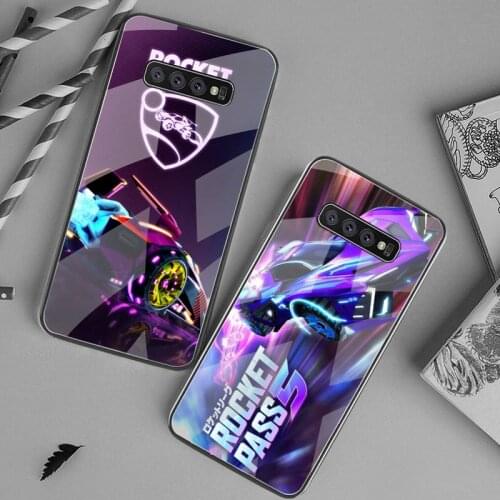 Racing football game Rocket League Phone Case Tempered Glass For Samsung S20 Plus S7 S8 S9 S10 Plus Note 8 9 10 Plus