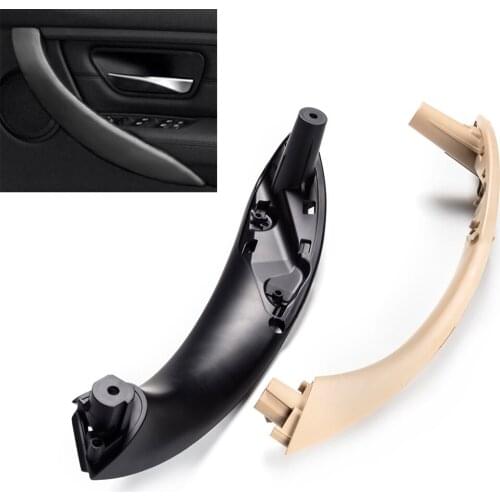 For BMW 3 Series F30 F80 F35 Inner Door Handle Pull Trim Cover Front Right 2012 2013 2014 2015 2016 2017 ABS Car Accessories