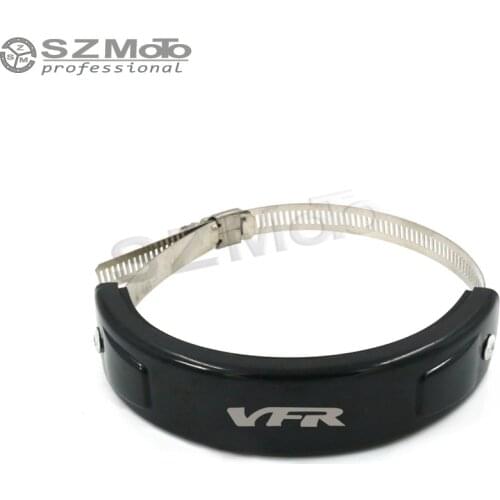 For HONDA VFR VFR800 VFR800FI/VTE VFR750 VFR800X Silencer Round Oval Exhaust Protector Can Cover Motorcycle 100MM-140MM Protect