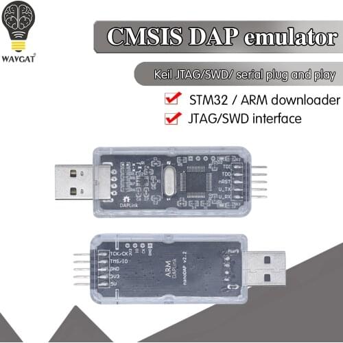 CMSIS DAP/DAPLink Emulator JTAG SWD serial Port/ U Disk Drag and Drop Super JLINK/STLINK