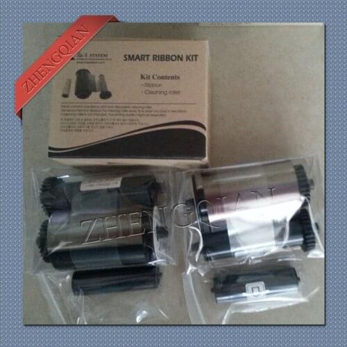 IDP 650640 half panel YMCKO color ribbon SIADC-P-HYMCKO for use with the smart pritners