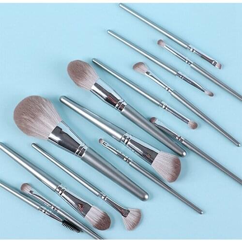 Eye Makeup Brushes Powder Brush 14Pcs Makeup Brushes Set Professional Foundation Blending Eyebrow Brush Cosmetic Tool