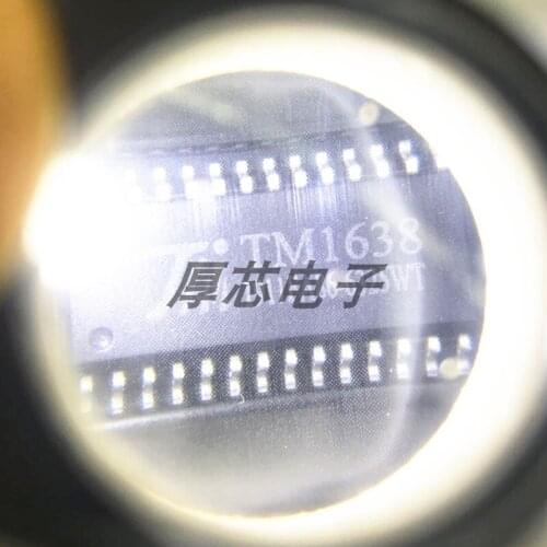 10PCS TM1638LED drive control keyboard scanning interface chip original LED light-emitting diode display driver