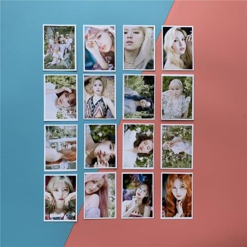 KPOP Twice Momo Nayeon Chou Tzu Yu Mina Collection Mini Truck Lomo Card More and More Once Postcard Fans Gilfs Wholesale New