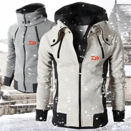 Dawa Daiwa Winter Special Rushed Anti Mosquito Roupa Pesca Men Wear Mens Clothes Fishing Clothing Mens Sports Fishing Hoodie