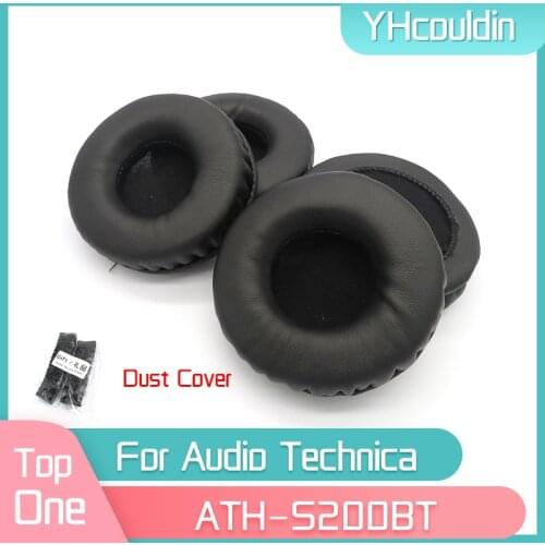 YHcouldin Ear Pads For Audio Technica ATH S200BT ATH-S200BT Headphone Replacement Pads Headset Ear Cushions