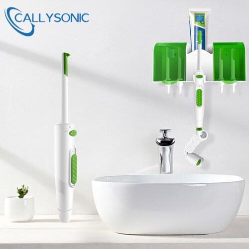 CALLYSONIC 3 Brush Heads And 3 Sprinklers Faucet Oral Irrigator Toothbrush Head Nozzle Dental Water Jet Tips Flosser Implement