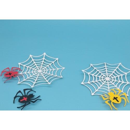 Spider web, spider metal cutting mold, scrapbook, photo album decoration, DIY handmade art