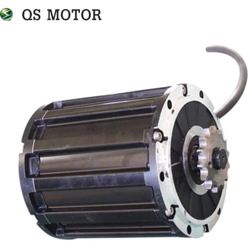 QS Motor Sprocket Type 428 New Launched Product 120 2000W 70H Mid Drive Motor For Electric motorcycle