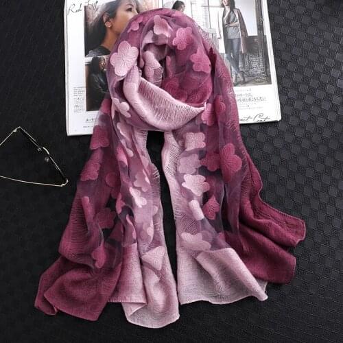 2020JTVOVO brand ladies scarf summer beach silk scarf ladies long soft silk headscarf hijab scarf scarf neck shawl wrap