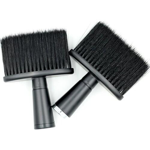 1Pc Fade Brush Comb Soft Hair dust Brush Neck Face Duster Barber Hair Sweeping Brush salon Cutting Brush Styling Tools