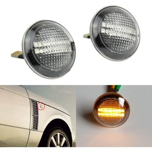 XGB500020 For Land Rover Range Rover L322 2002-2012 Led Dynamic Turn Signal Side Marker Sequential Blinke Light