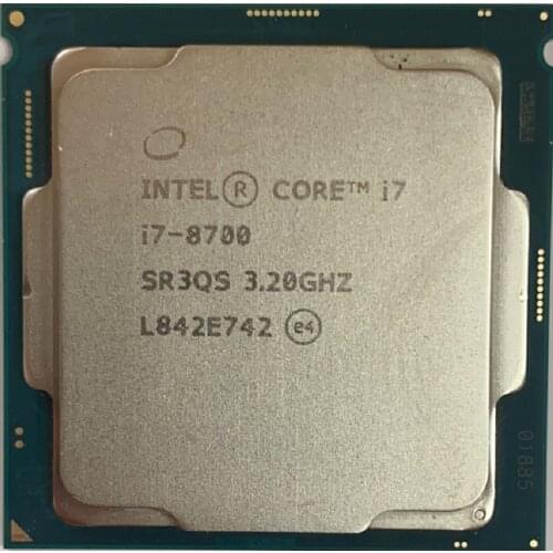 Intel/Intel I7 i7-8700 loose CPU 1151 loose official version