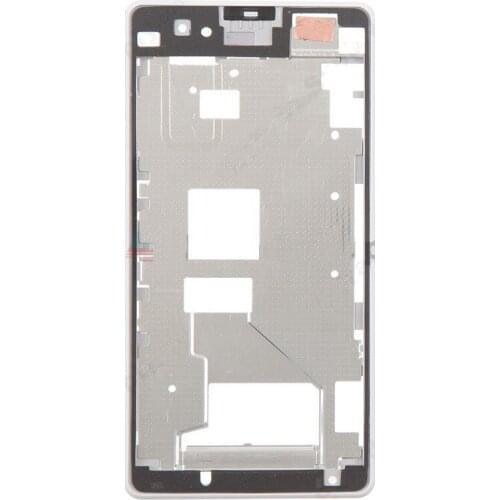 High Quality Replacement Front Housing LCD Frame Plate for Sony Xperia Z1 Compact Z1 Mini D5503 M51w High Quality White Black