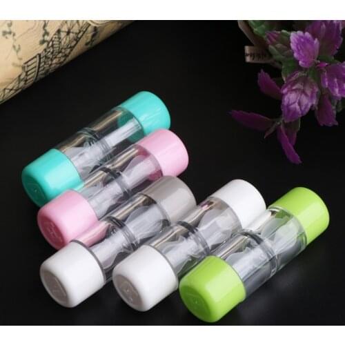 Cosmetic Contact Lens Container Holder RGP Hard Contact Lens Case Protective Box