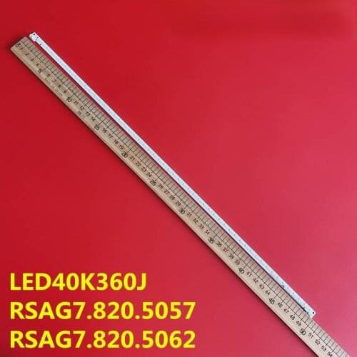 2Pieces/lot 54LEDs 500mm LED backlight strip for LED40K360JD RSAG7.820.5057 HE400GF-B31 RSAG7.820.5062 SSY-1125050 100%NEW