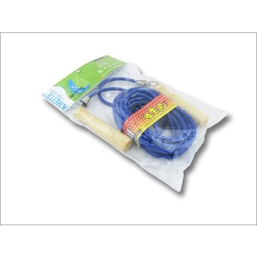 5M Group skip Rope Jump Ropes Rubber Skipping Rope with Wooden handle