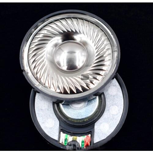 50mm 32 ohm N48 Magnet Titanium Film Headphone Driver Unit High Fidelity DIY Audiophile Monitor Headphone Loudspeaker