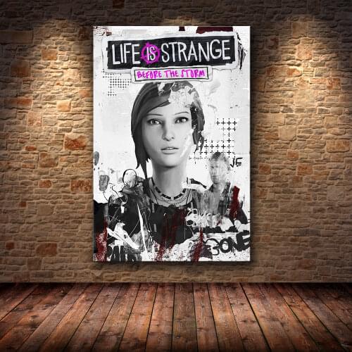 Life Is Strange Canvas Game Poster Wall Art Print Canvas Scroll Painting Decorative Picture Wallpaper Bedroom Decoration