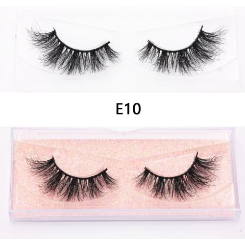 KEKEBAICHA 1 pair 3D False Eyelashes Full Volume Mink Lashes Lightweight Soft Lashes Eyelash Extension Natural Long Mink Eyelash