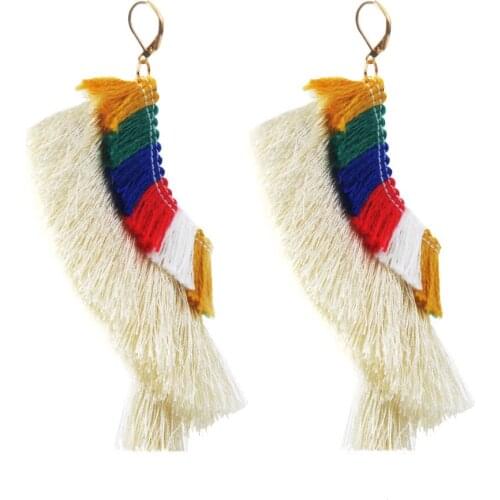 LFPU Long Tassel Earrings For Women Statement Party Wedding Earring Dangle Drop Fashion Jewelry Hot Sale