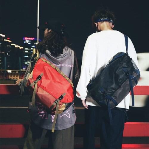 Men Crossbody Messenger Bags Oxford Waterproof Ridding Bag Sling Shoulder Travel Bag Large Mountain Bike Cycling Bag