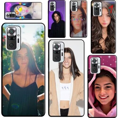 Charli Damelio Soft Case For Xiaomi Redmi Note 10 8 9 Pro 8T 9S Phone Cover For Redmi 9 9A 9C 9T 8A K40