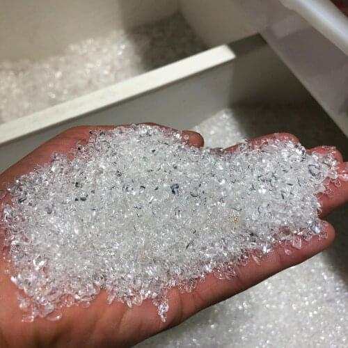 Natural white crystal crystal mineral crushed stone quartz chip