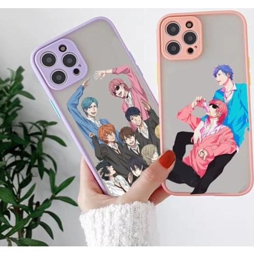 Japan Anime Yarichin B Club Phone Case For iPhone 12 Pro 11 MAX XR X XS SE 20 7 8 6 Plus Clear Hard Matte Cover Shockproof Shell
