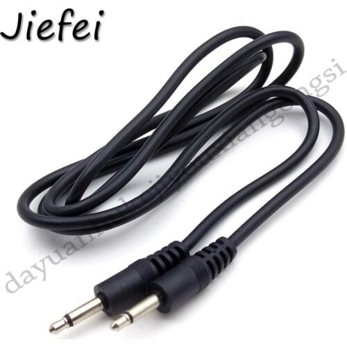 1pcs 20cm 30cm 50cm 100cm Nickel 3.5mm 1/8" Male Mini Plug To Male Monaural Mono Audio Extension Cable