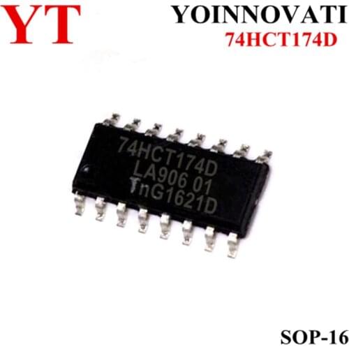 10pcs/lot 74HCT174D 74HCT174 SOP16 IC best quality